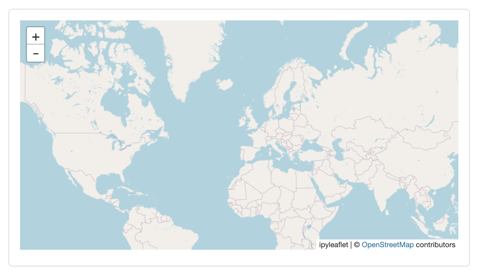 Screenshot of a map inset from a light grey border around the card.